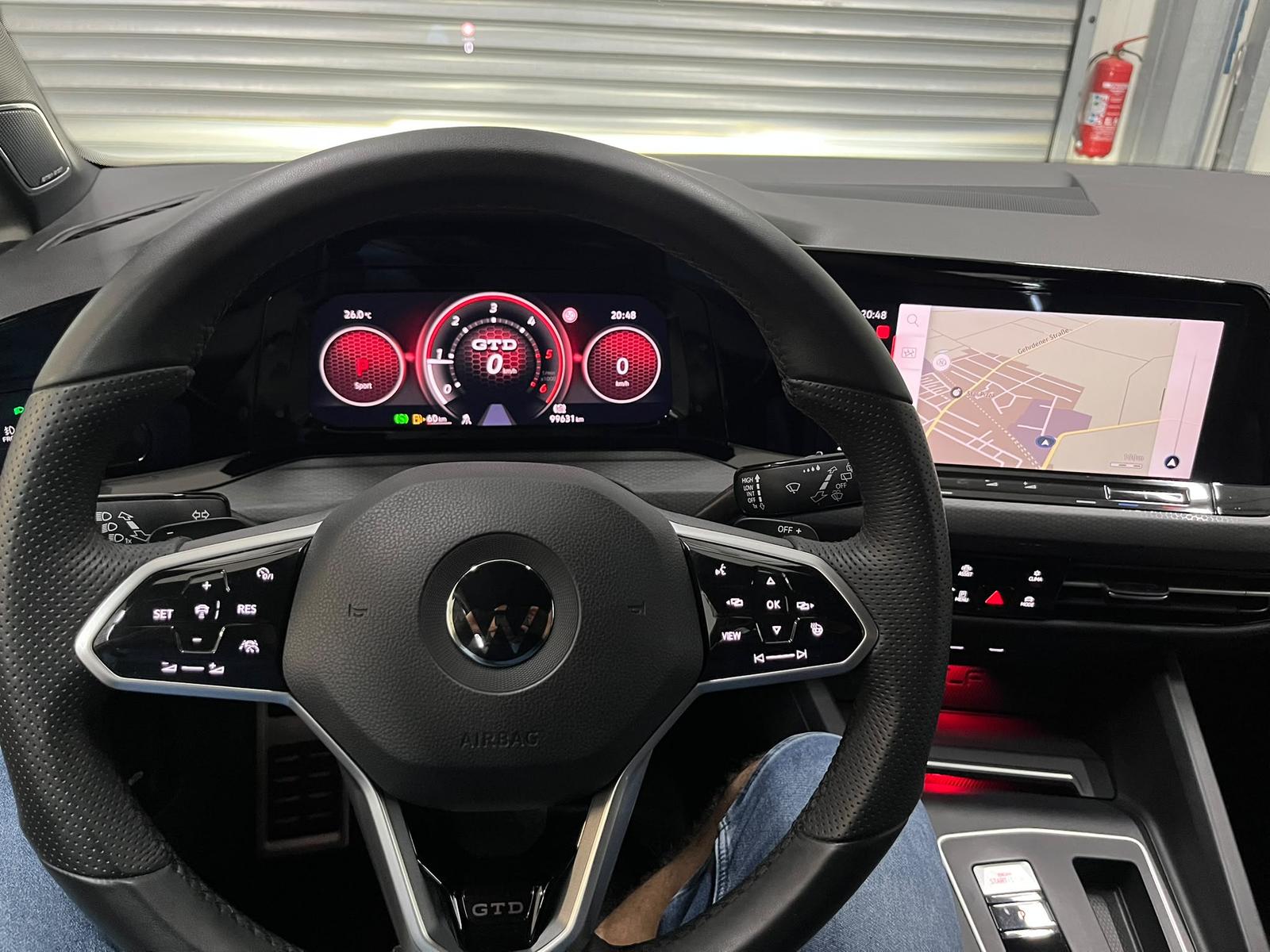 Volkswagen Golf GTD Head Up Display/Sportpaket /LED/Totwink, миниатюра 11