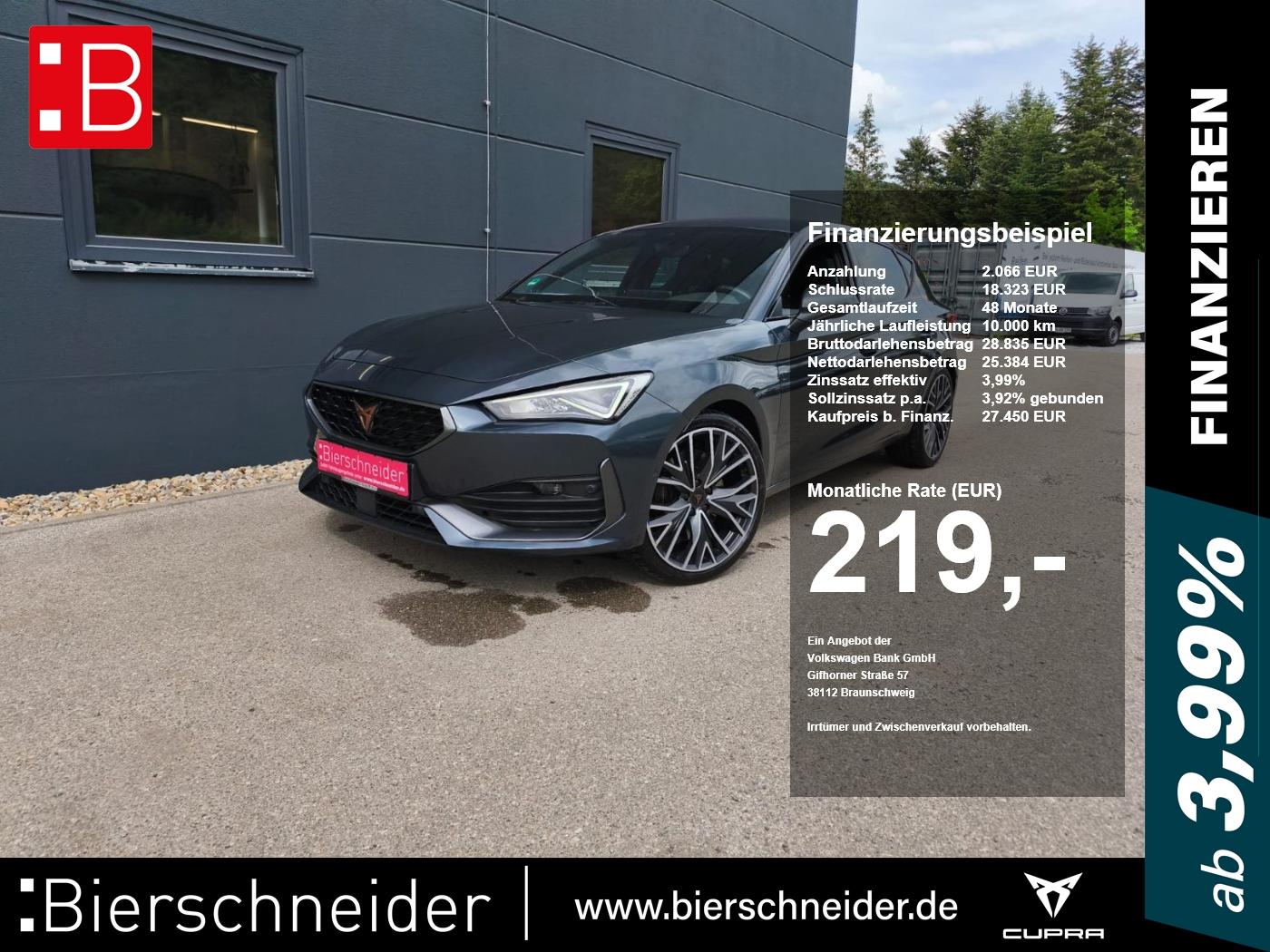 Cupra Leon 2.0 TSI DSG VZ BEATS CONNECTIVITY KAMERA