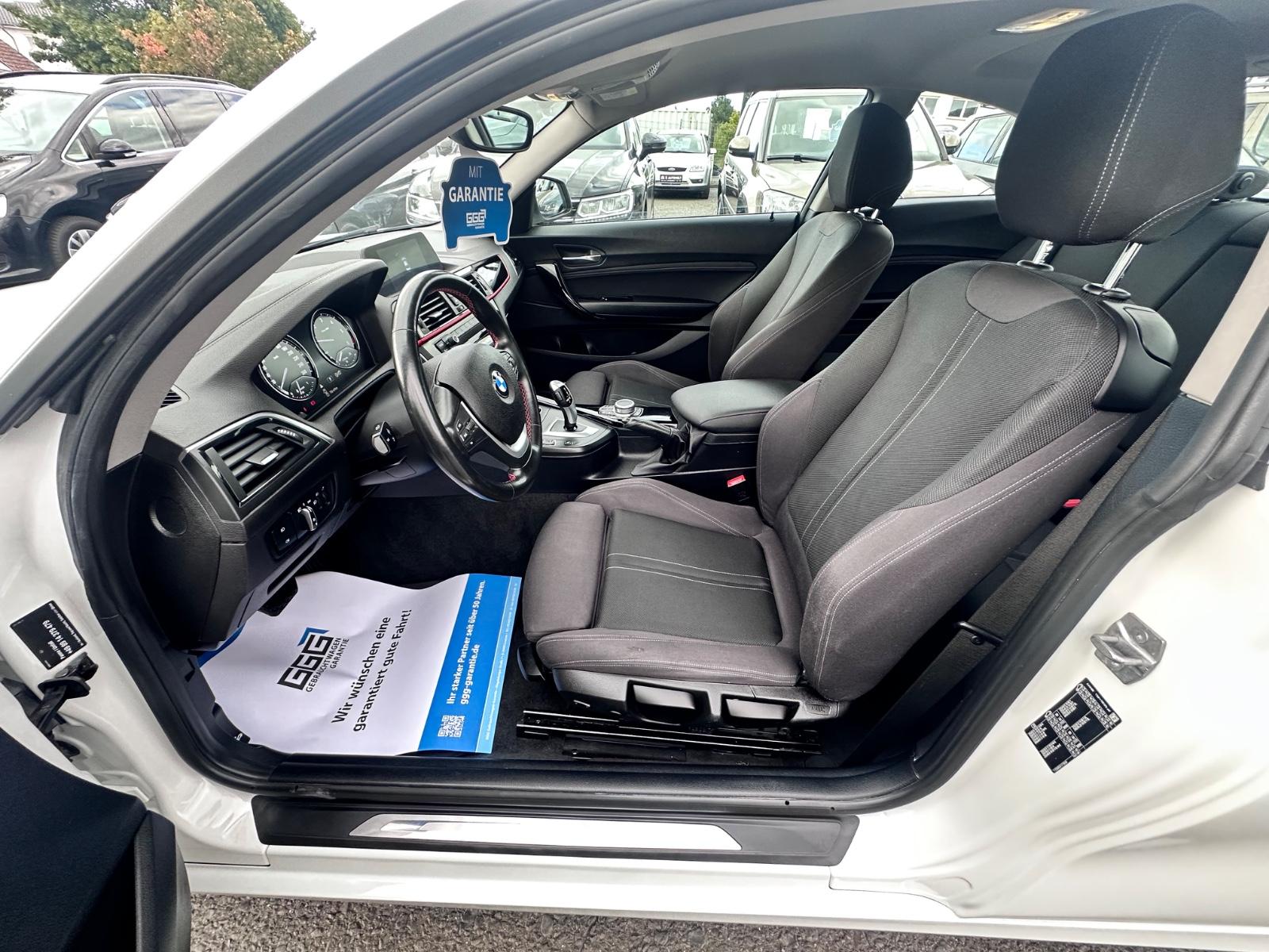 BMW 218 d Coupe Sport Line Navi SitzHz PDC LED 1.Hand, миниатюра 12