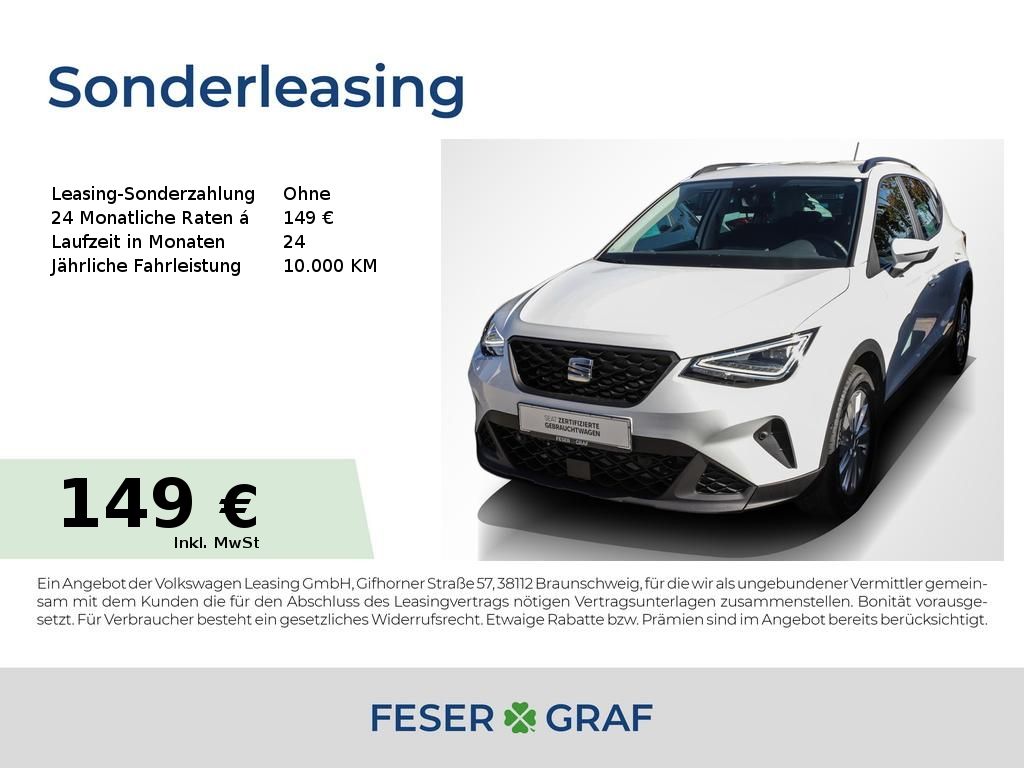 Arona 1.0 TSI Style ACC LED Navi RüKa Sitzh. 16"