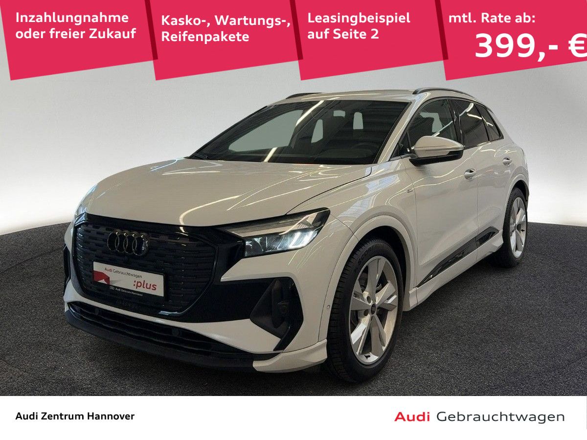 Audi Q4 S line 40 e-tron Standklima Kamera AHK LED DA
