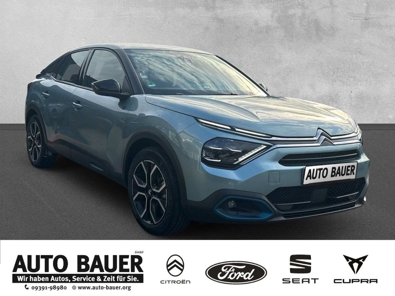 Fahrzeugabbildung Citroën ë-C4 136 Feel Pack - mit KI generiert/bearbeitet