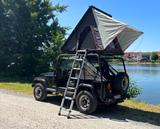 Jeep Wrangler YJ 2.5 mit Dachzelt, reisefertig  - Jeep Wrangler: Allradantrieb, 2d