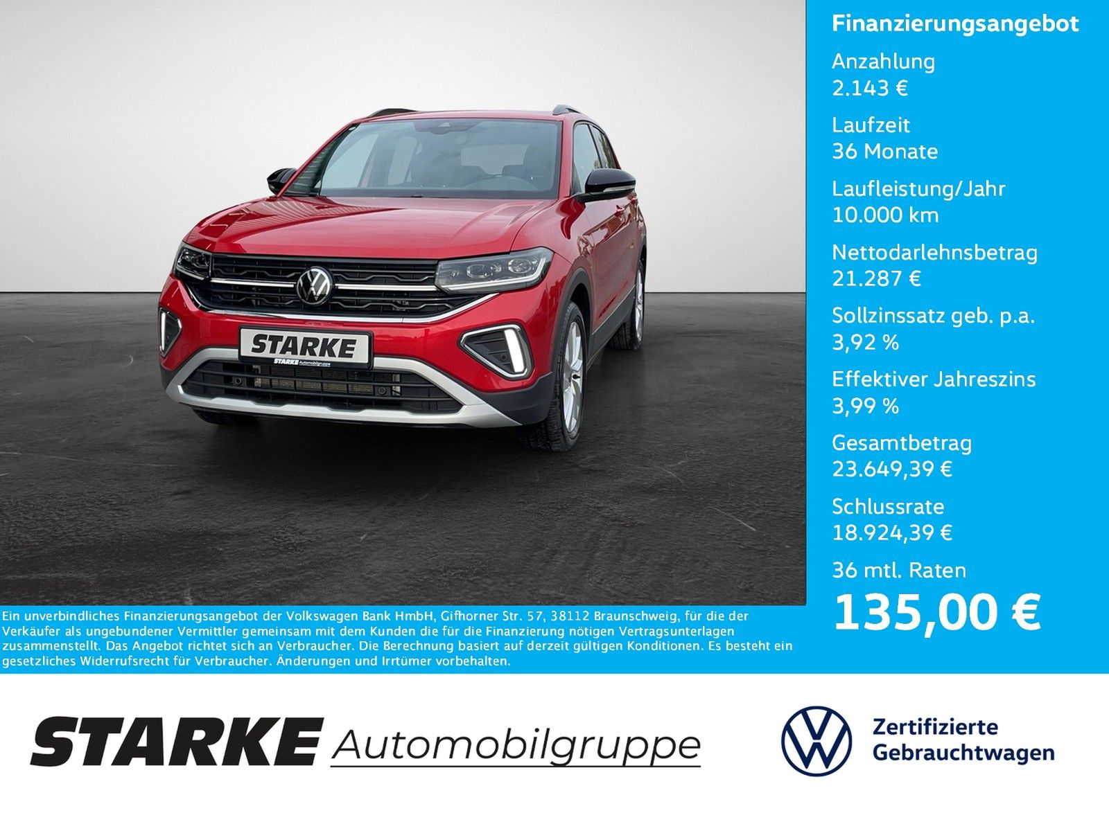 Volkswagen T-Cross 1.0 TSI Life Navi LED Kamera PDC LM Tem foto 1