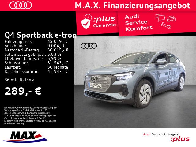 Audi Q4 Sportback e-tron 45 e-tron LED+KAMERA+VCP+AHK