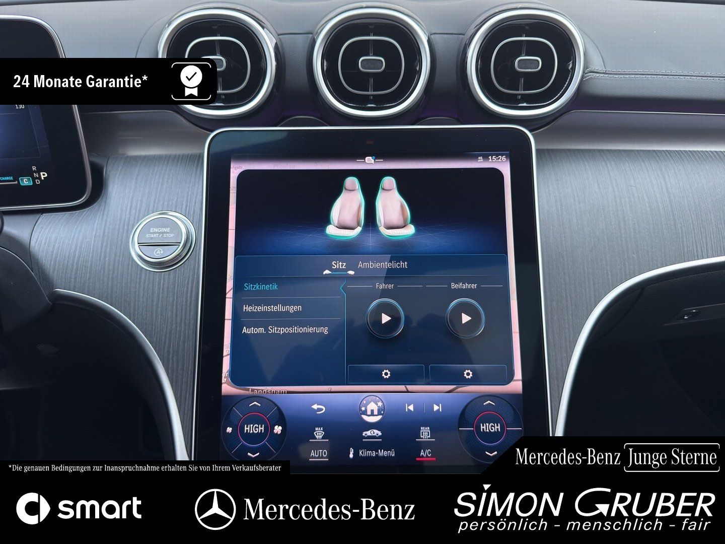 Fahrzeugabbildung Mercedes-Benz C 200 AMG Night Pano Memory AdvSound 19Zoll