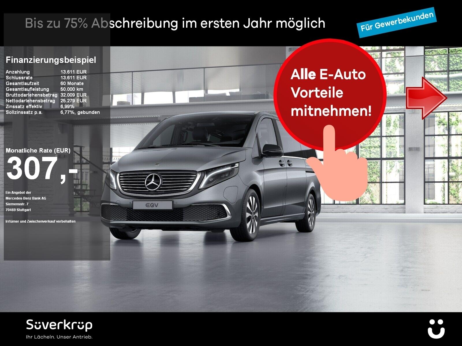 Mercedes-Benz EQV 300 AVANTGARDE 7SITZER 360° KLIMA LED 360
