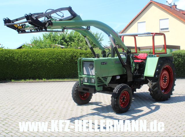 John Deere "Hürlimann" - 470 A  Frontl./ 2.Hd. / sehr gefl.