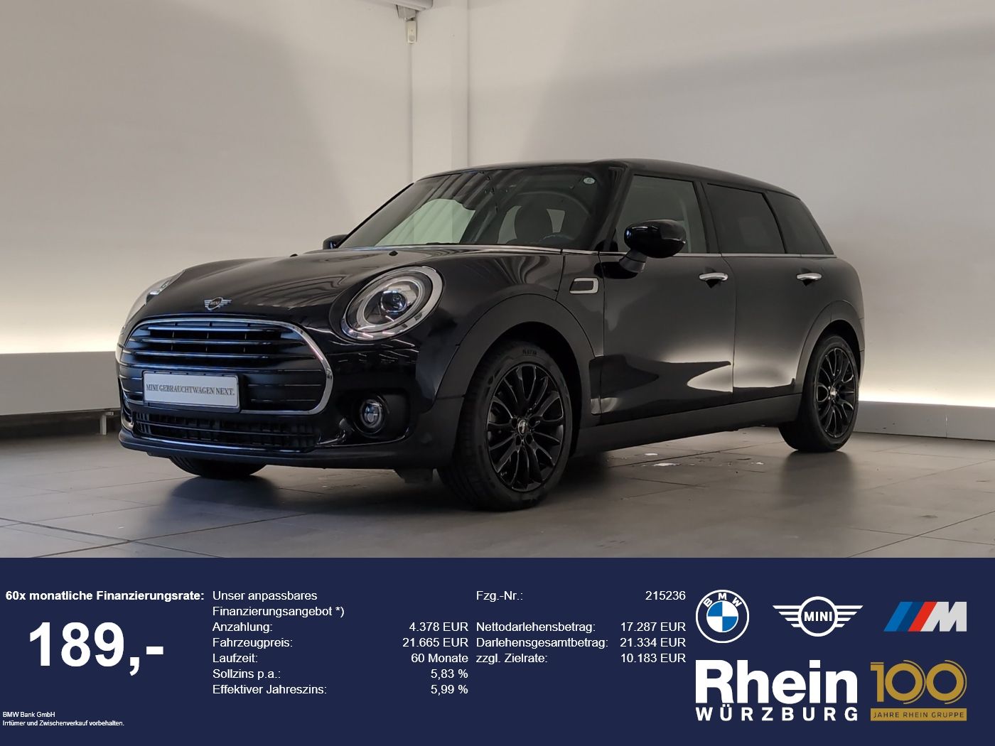 MINI Cooper Clubman Navi/LED/PDC/SHZ/DAB Navi/LED/PDC
