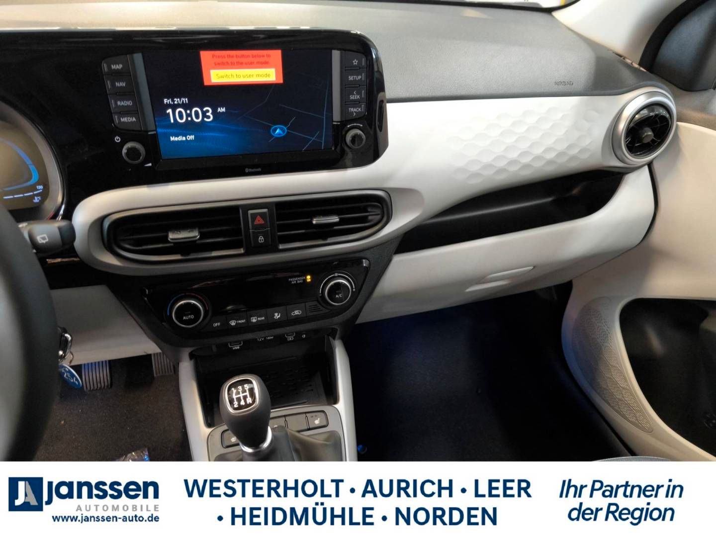 Fahrzeugabbildung Hyundai i10 FL (MY25) Prime