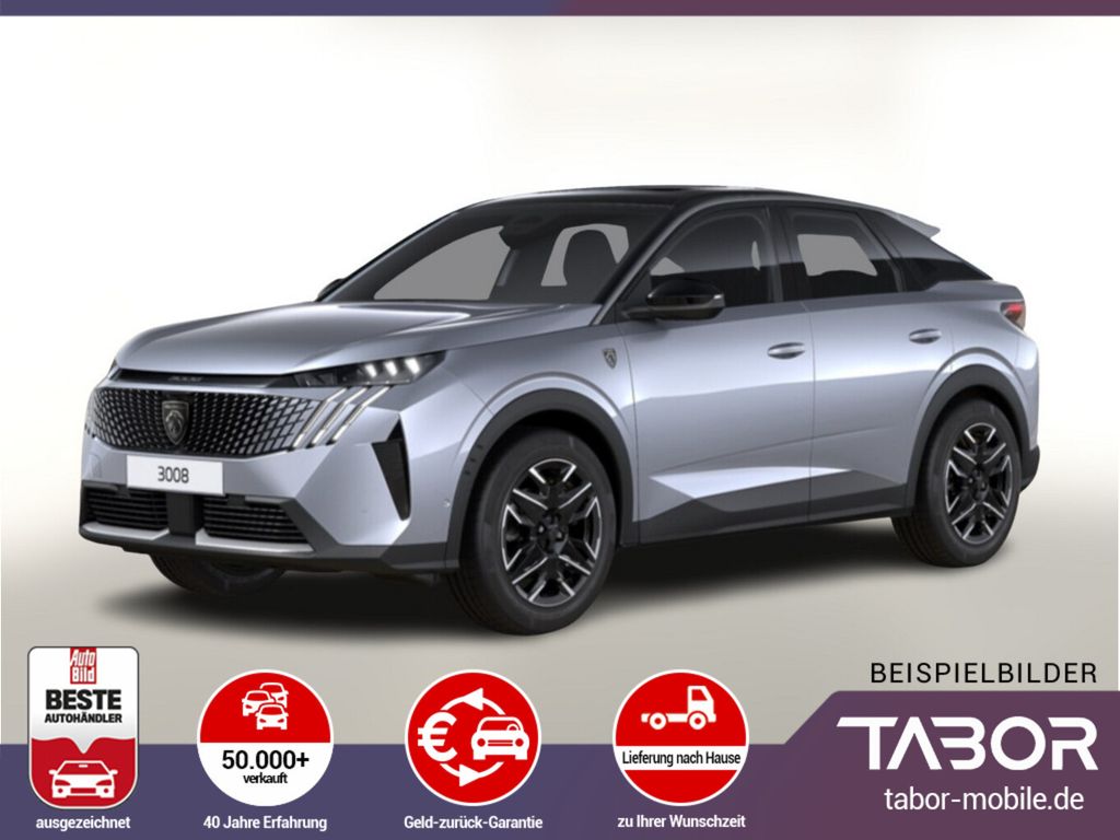 3008 MHEV 145 GT Pano Focal 360° AHK SHZ Massage