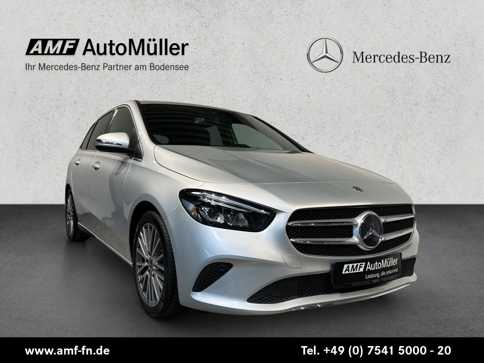 B 250 PROGRESSIVE AHK LED MBUX RFK GRA SHZG