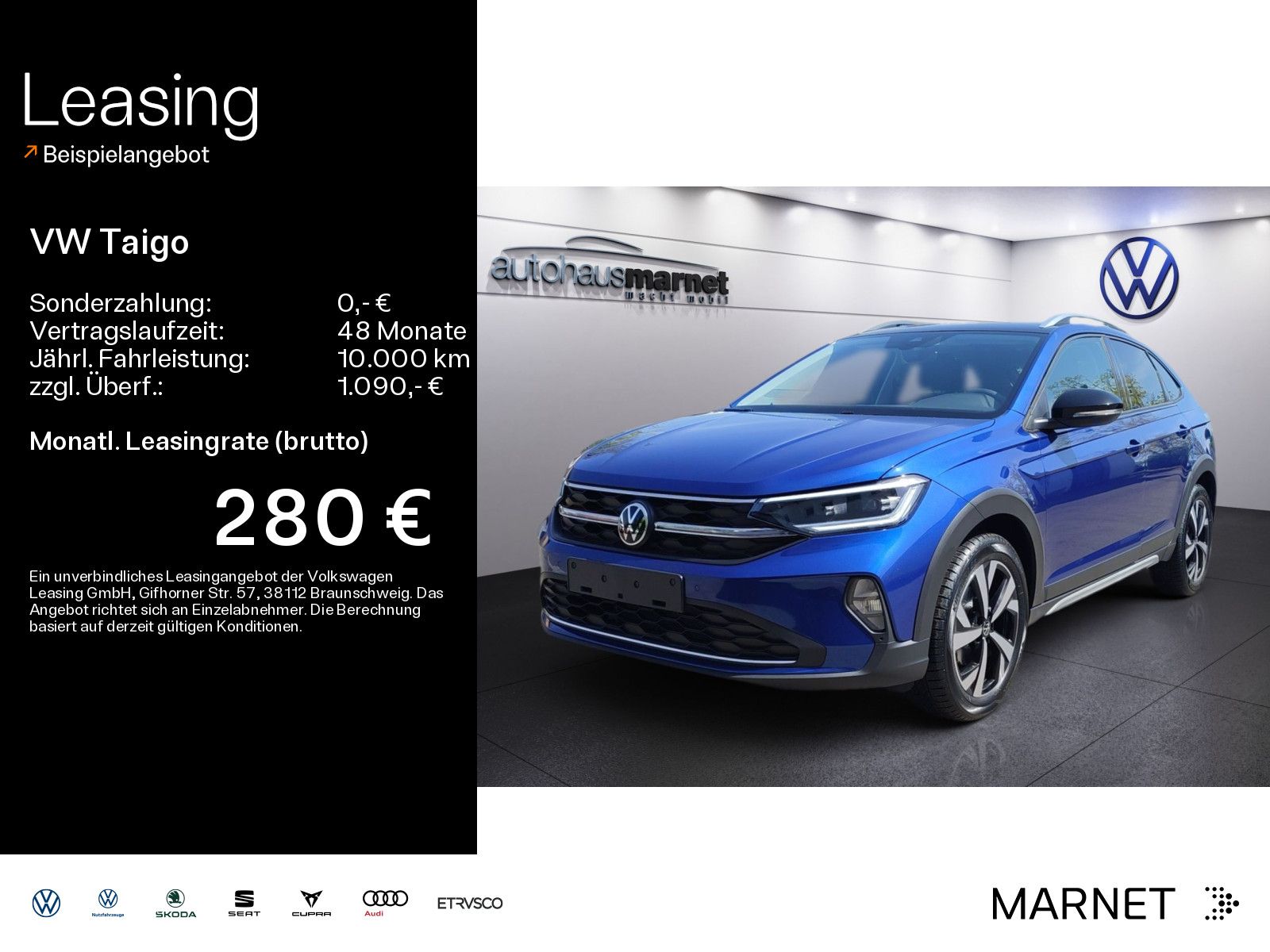 Volkswagen Taigo 1.0 TSI DSG Style APP*NAV*KAMERA*IQ DRIVE