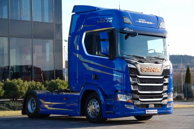 Scania R 450 / RETARDER / 2018 ROK / OPONY 100%