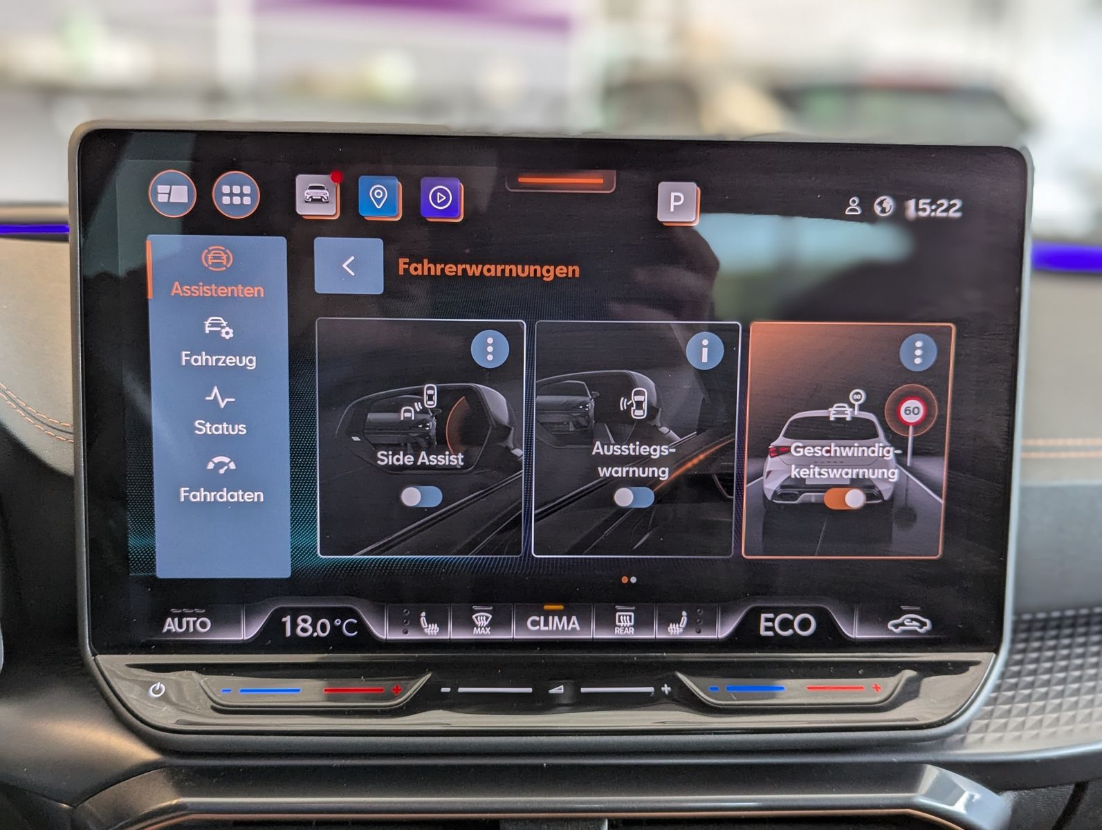 Fahrzeugabbildung CUPRA Leon 1.5 eHybrid Matrix Edge-Intelligent SoH100%