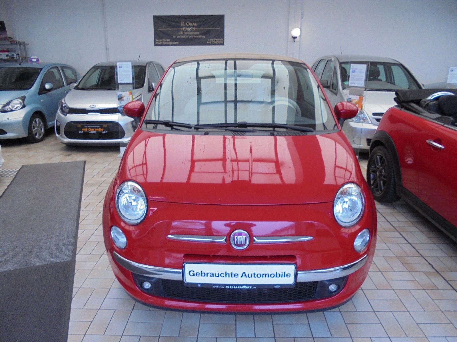 Fahrzeugabbildung Fiat 500 C Lounge Cabrio /Klima/Parktronik/