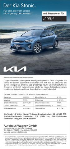 Kia Stonic 1.2 Vision-WINTER PAKET-LED PAKET-