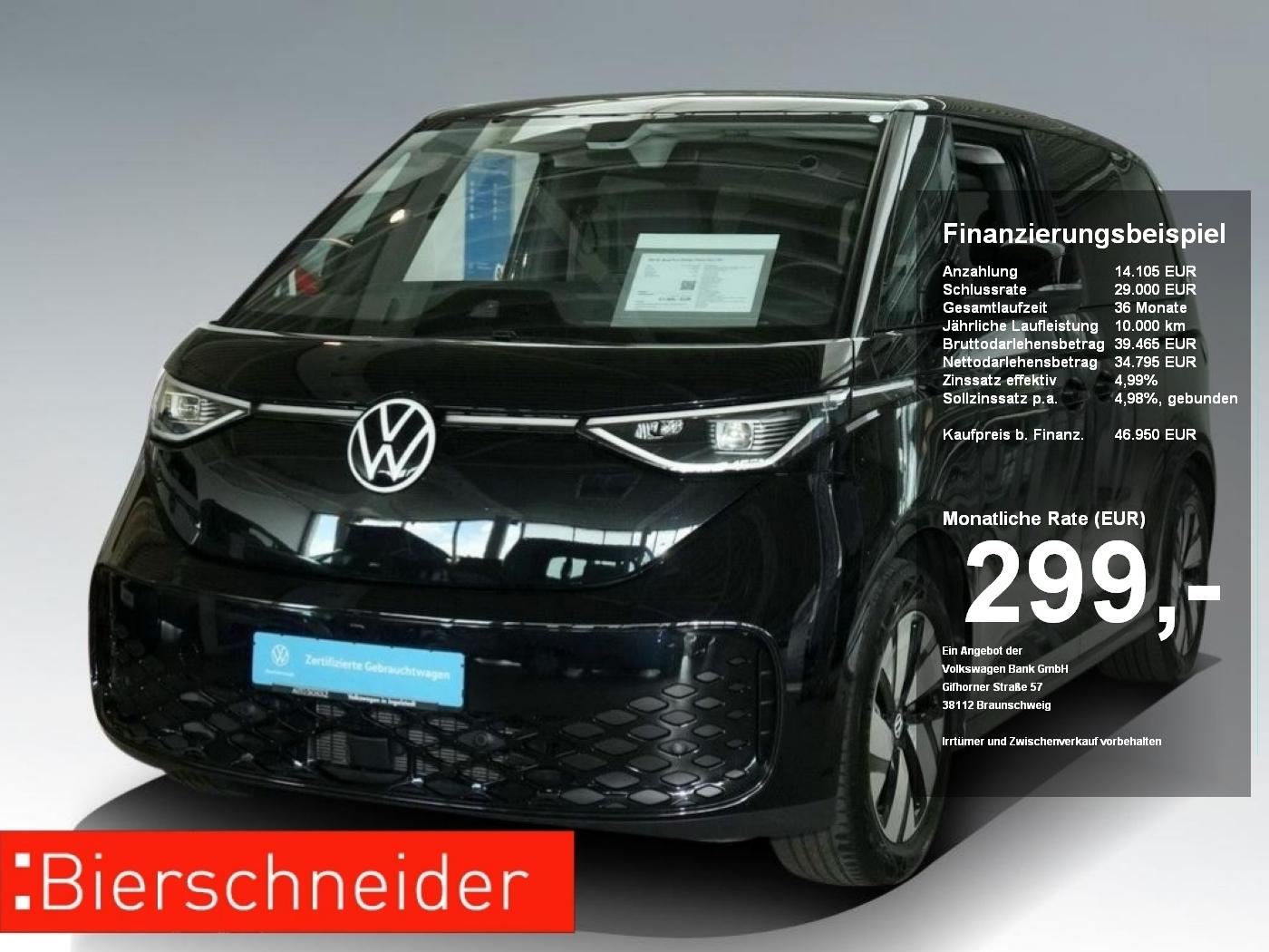 Volkswagen ID. Buzz ID.Buzz Pro NAVI KAMERA IQ.LIGHT ACC