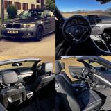 BMW 120d Cabrio - Anthrazitgraumetallic - Vollleder  - BMW 1er Reihe Gebrauchtwagen in München