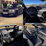 BMW 120d Cabrio - Anthrazitgraumetallic - Vollleder  - BMW 120: Cabrio