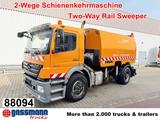 Mercedes-Benz Axor 1829 4x2, ZWEIWEG Z200, Kehrmaschine FAUN - Mercedes-Benz Axor 1829