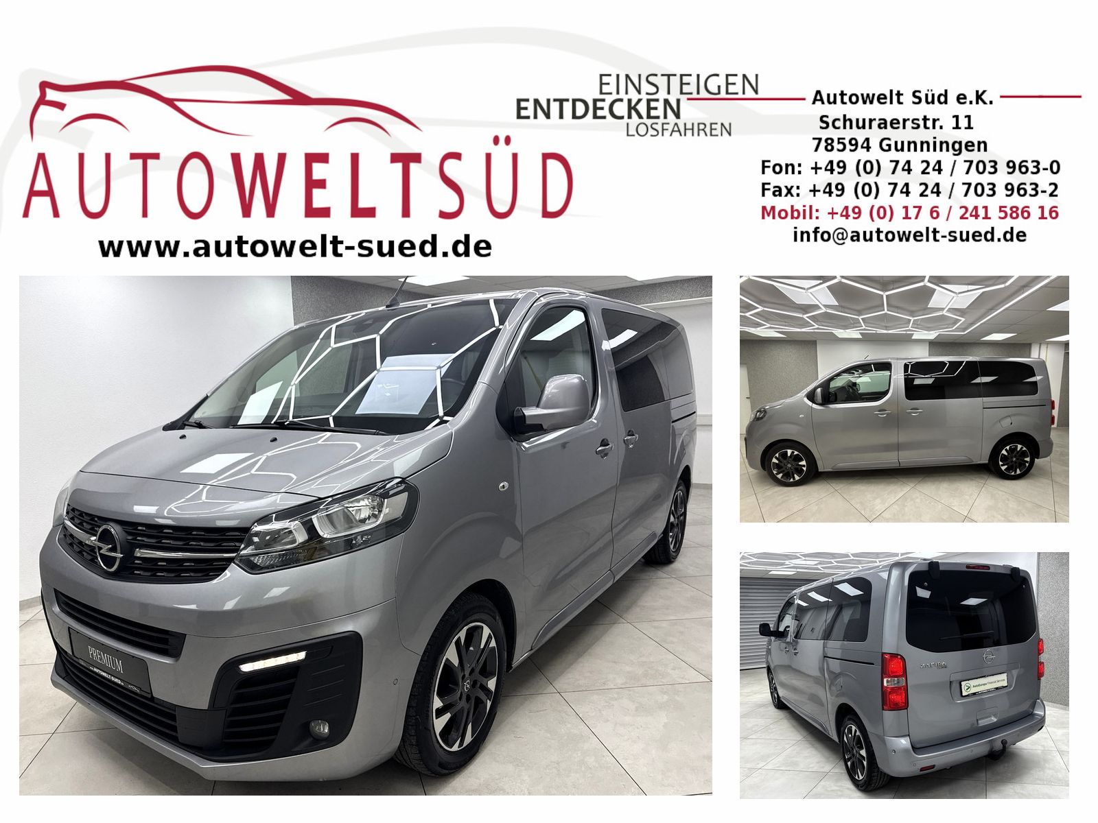 Opel Zafira Life 2.0 CDTi M Edition HUD Navi TotW RCa