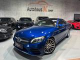 Mercedes-Benz C 300/Coupe/PANO/NAVI/TOTW/SPURH/360*/BEAM/AMG - mit Hybrid-Antrieb: Coupe, Blau