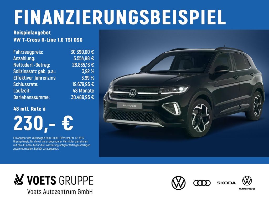 T-Cross R-Line 1.0 TSI DSG IQ.LIGHT+TRAVELASSIST