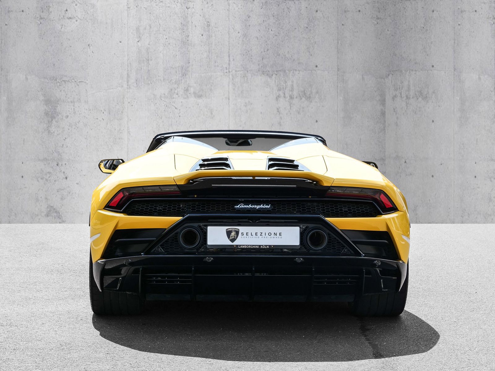 Lamborghini Huracán EVO Spyder Giallo Inti. Lifting System foto 4