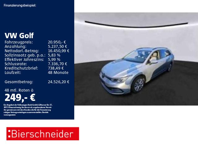 Volkswagen Golf 8 Var 20 TDI DSG Life ACC NAVI SHZ 17 2023