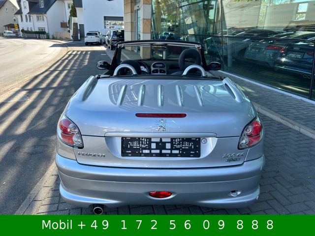 Peugeot 206 Cabriolet CC 1,6 Quiksilver Klima ESP