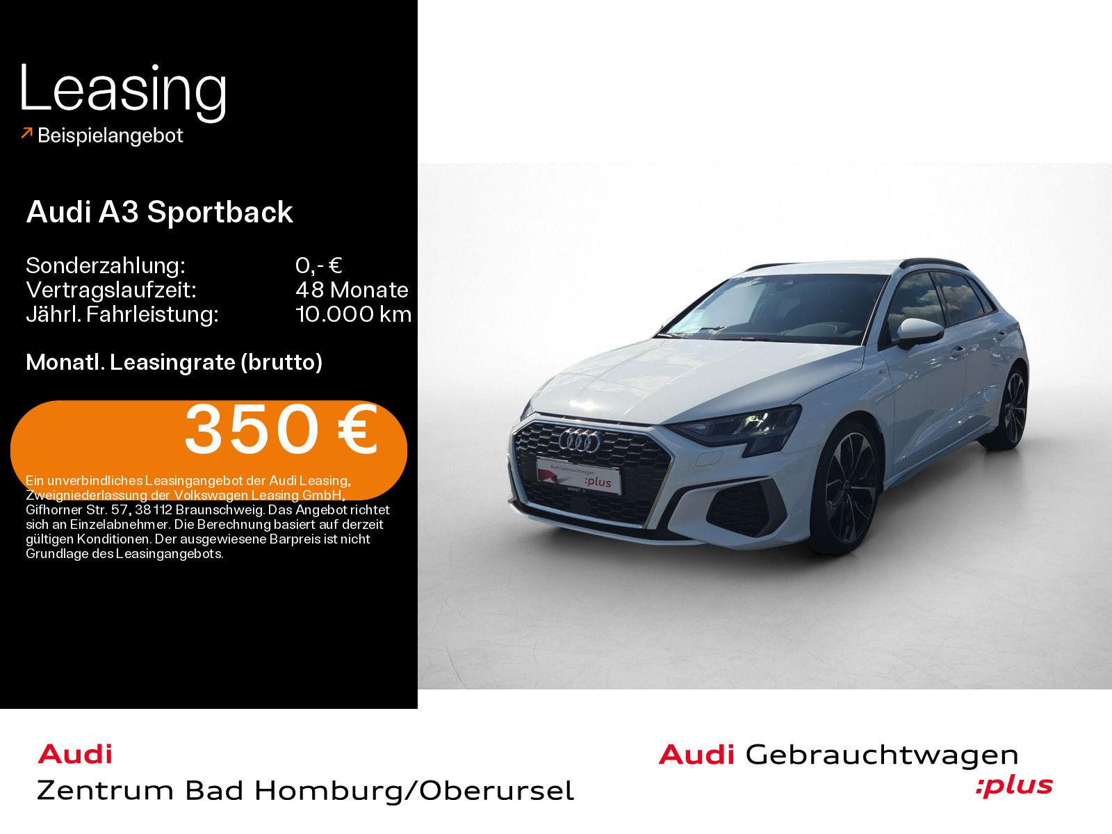 Audi A3 Sportback S line 35 TDI  S tronic VIRTUAL*NAV