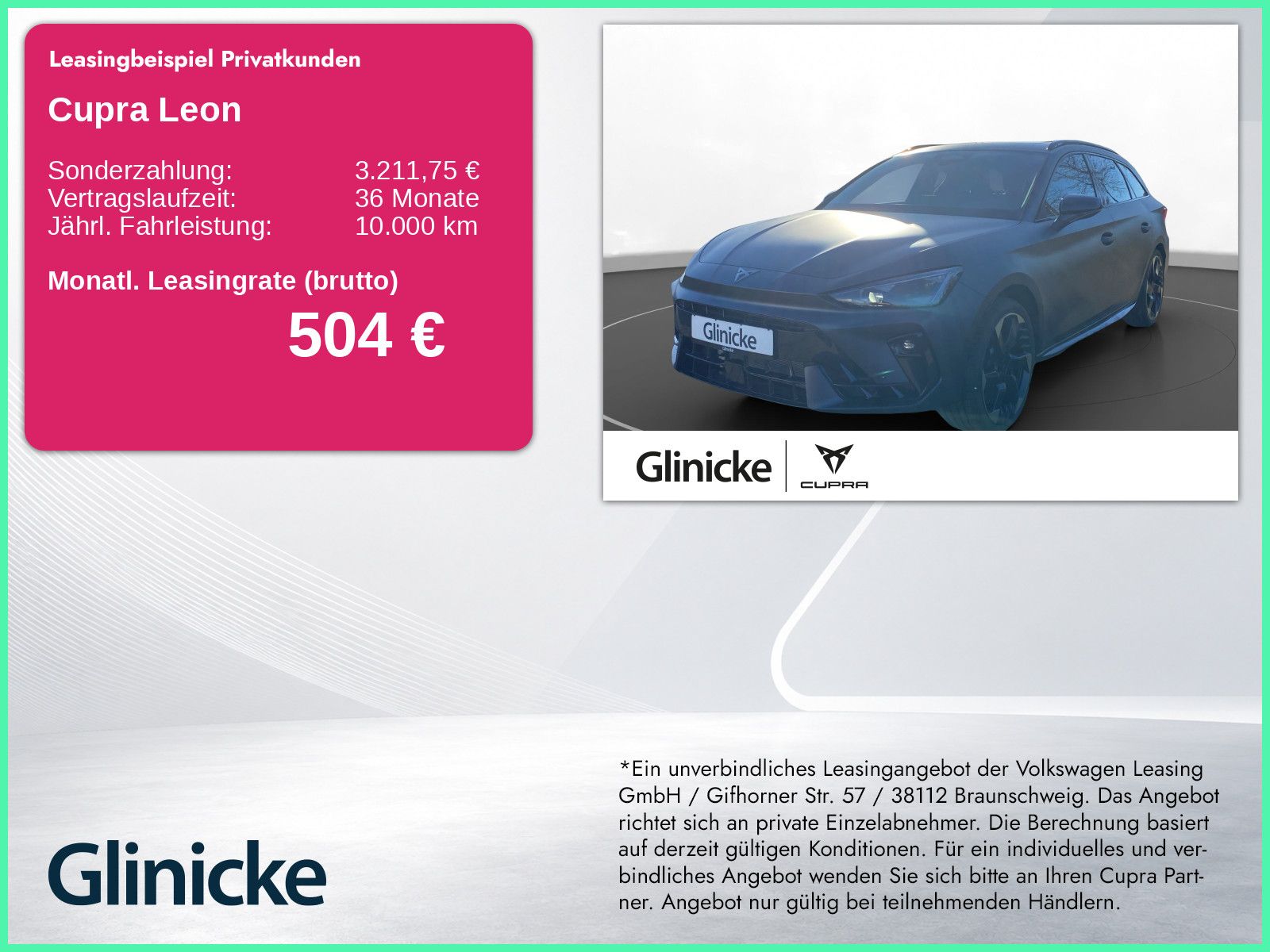 Cupra Leon Sportstourer 2.0 TSI VZ Tribe Edition 4Driv