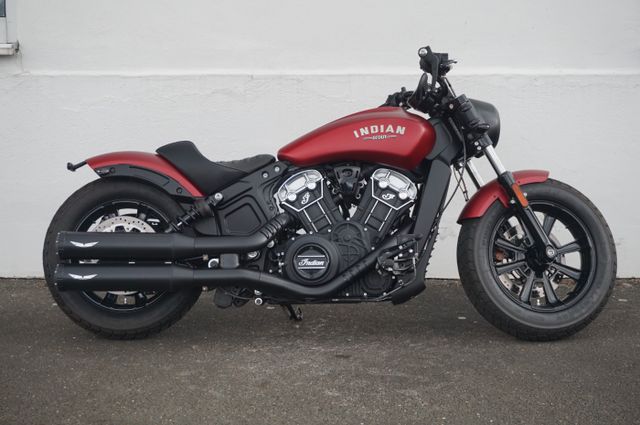 Indian Scout Bobber Penzl Klappenauspuff