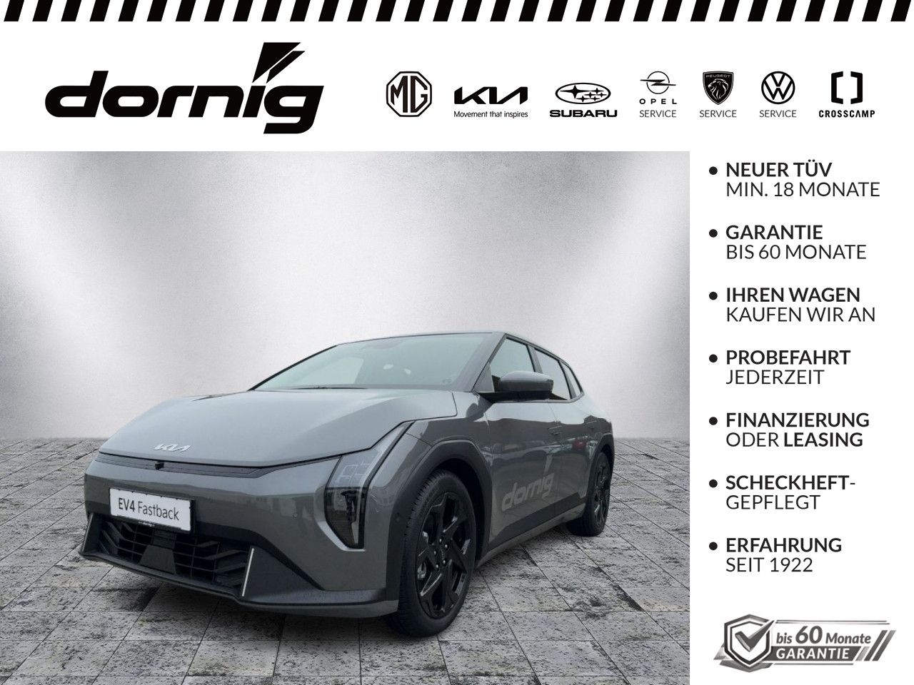 Kia EV4 Fastback 81.4 kWh FWD Earth