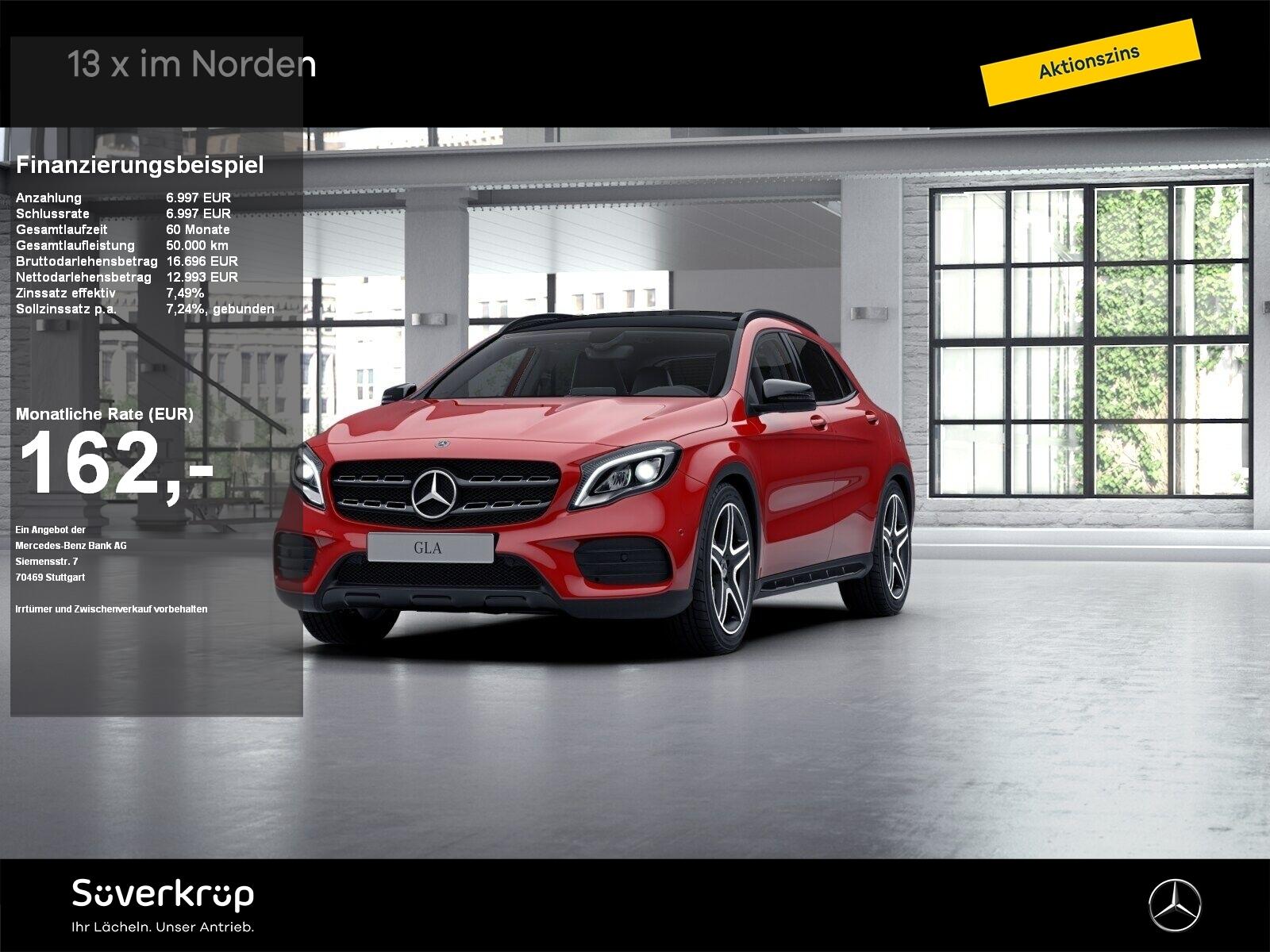 Mercedes-Benz GLA 220 4M AMG Night AHK Kamera Pano LED elHeckk