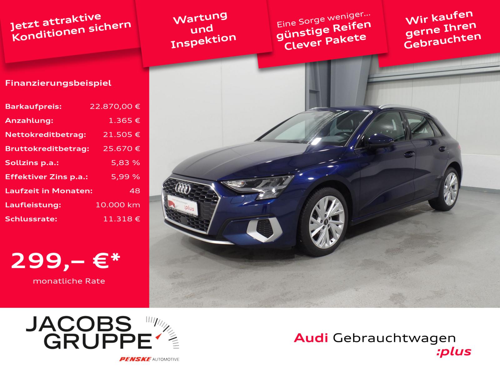 Audi A3 Sportback 35 TDI advanced CAM*Navi*VC*SHZ