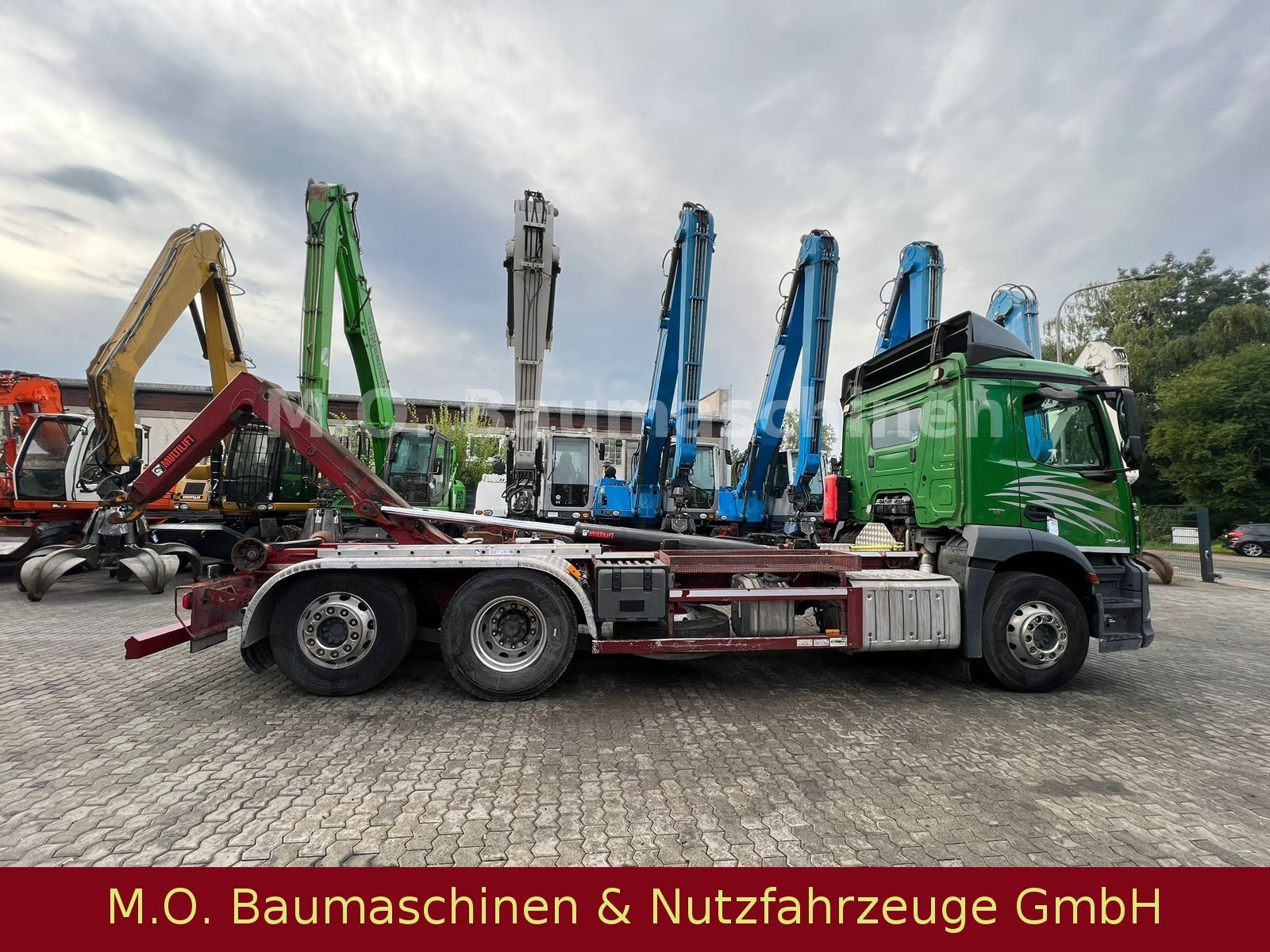 Fahrzeugabbildung Mercedes-Benz Antos 2543/Euro 6/Hiab XR 21S59/TÜV NEU