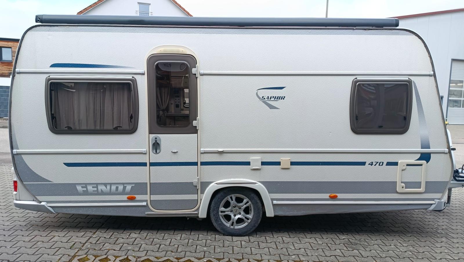 Fendt Saphir 470 Mover Markise TV HEKI  WC