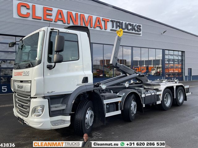 DAF FAC CF 370 8x2 NIEUWE Hyvalift 26 Ton haakarmsys