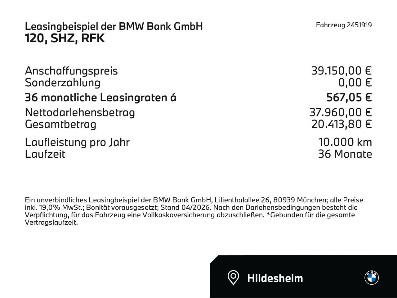 BMW 120 - Bild 2