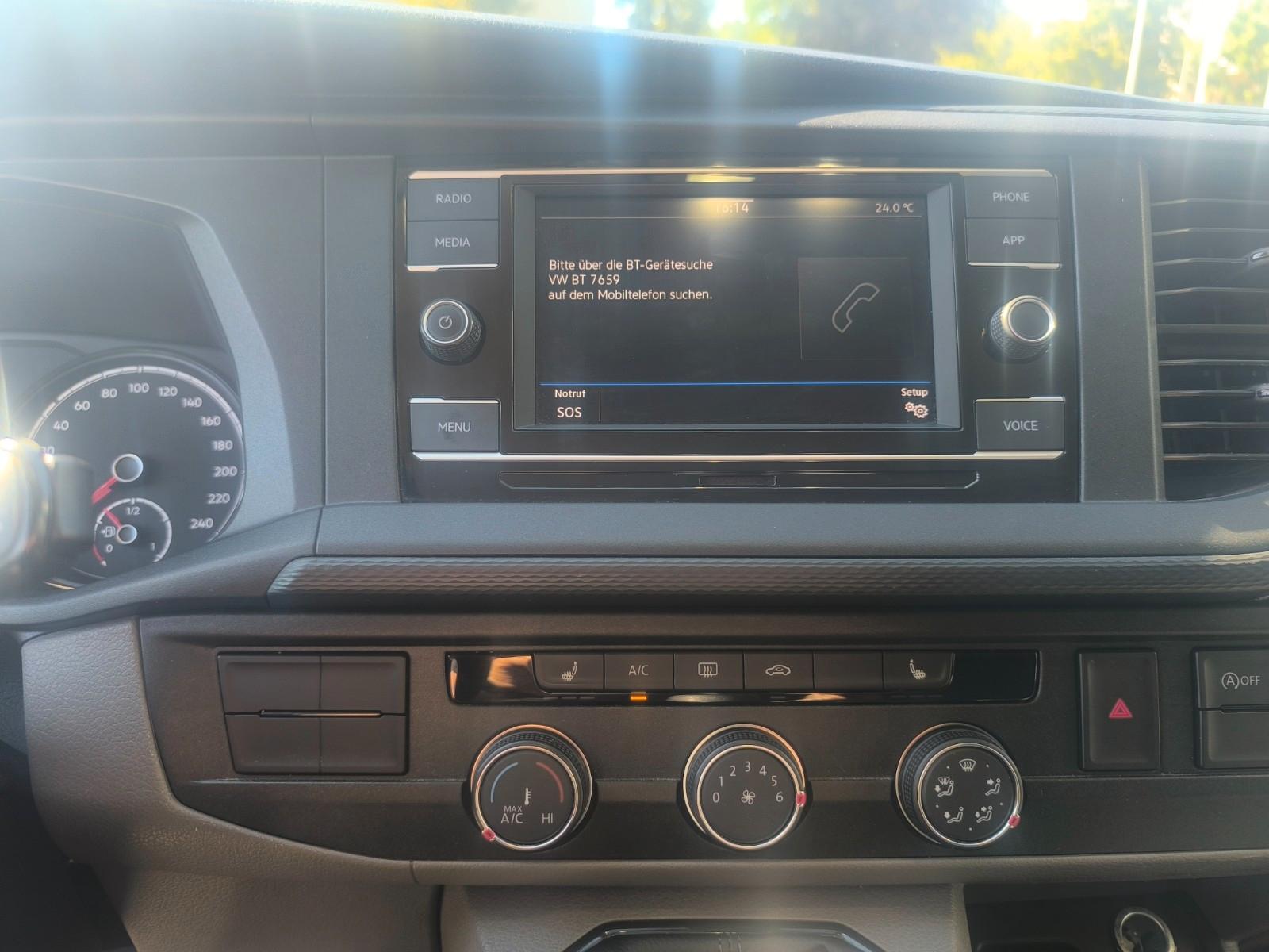 Volkswagen T6 Kombi T6.1 Kombi 2.0TDI 9-Sitzer AHK PDC Sitzheizung, миниатюра 17