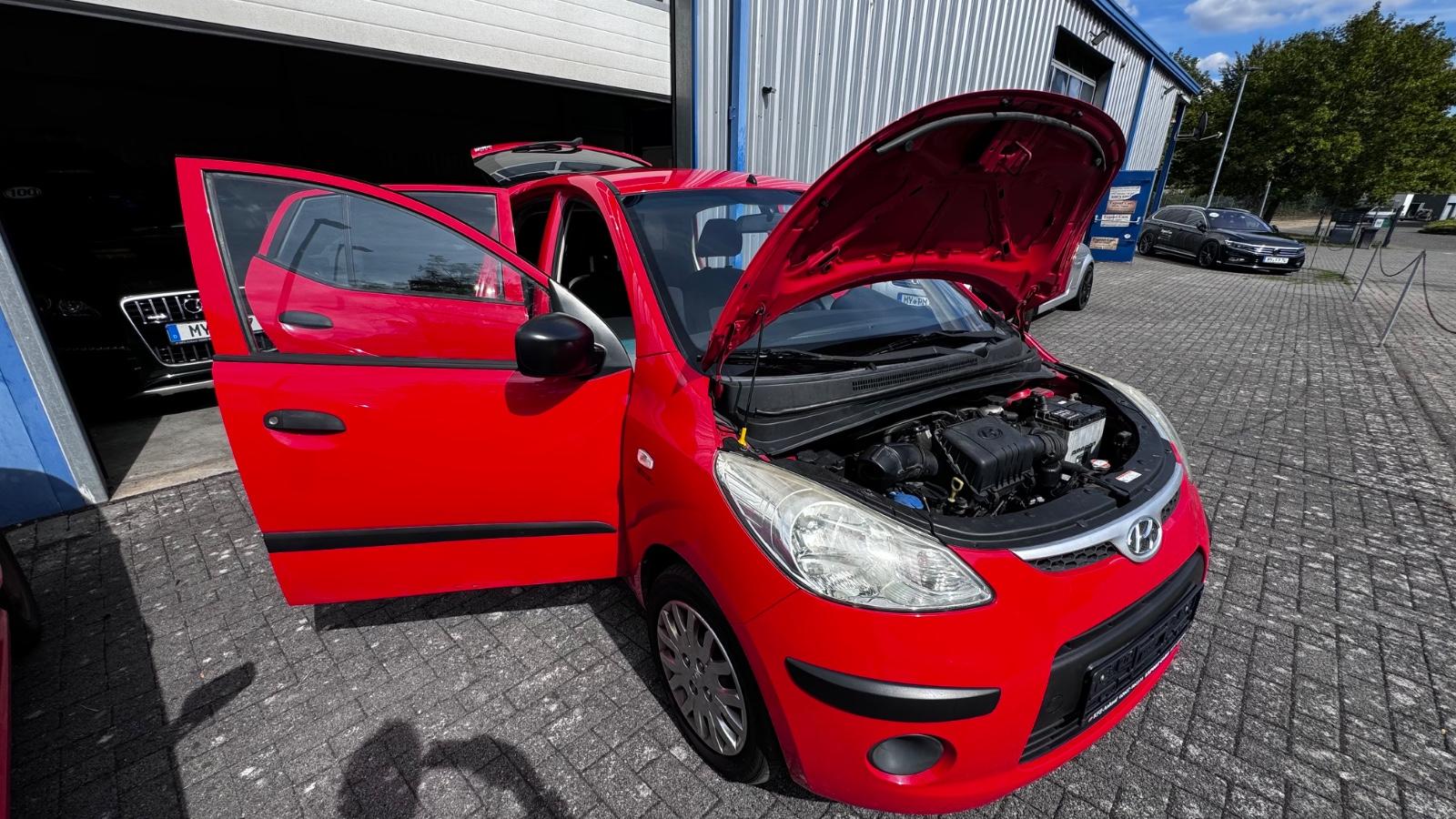 Hyundai i10Ed.+aus 1.Hd Scheckheft org 96TKM!ERST LESEN!