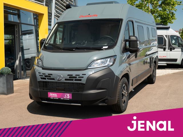Dethleffs Globetrail 600 DK Fiat Heckauszug/Rahmenfenster