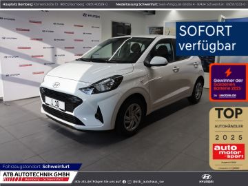 Hyundai Leasingangebot: Hyundai i10 Select MY25 1.0 Benzin 63 PS 5-MT 2WD Navi A