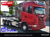 Scania R480, Abrollkipper Joab, 8x4, Lift-Lenkachse, - Scania 480