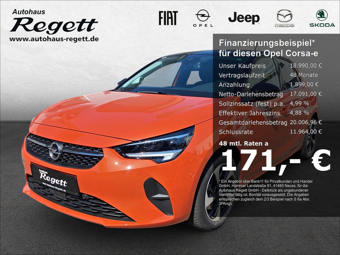 Opel Corsa-e F Elegance *Rückfahrkam.*CarPlay*Android