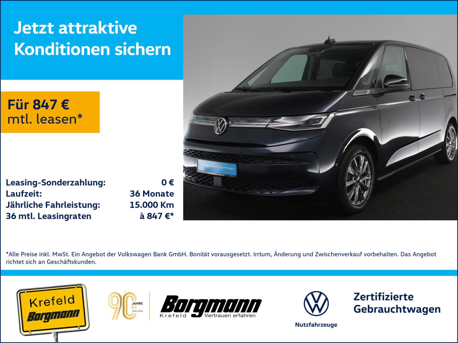 Volkswagen T7 Multivan 1.4 TSI eHybrid Energetic AHK PANO