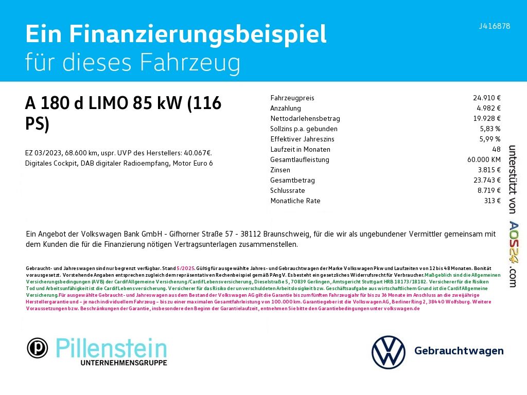 Mercedes-Benz A 180 d LIMO NAVI DIGI ARTICO KAM TEMP foto 2