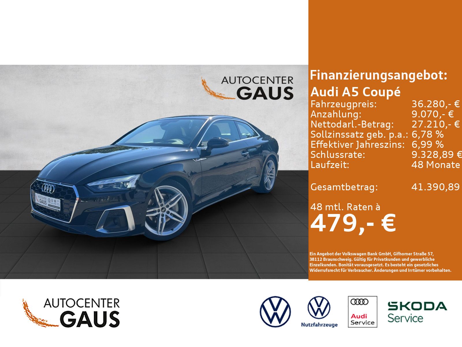 Audi A5 Coupé 45 2.0 TSFI S line quattro Pano*Navi**K foto 2
